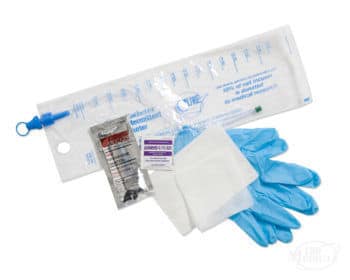 Cure Medical Coude Closed System Catheter Kit