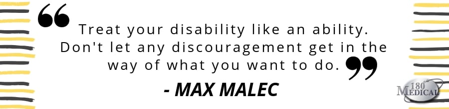 max malec disability quote