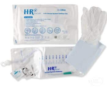 HR TruCath 14 fr closed system catheter ck14 catheter kit with insertion supplies