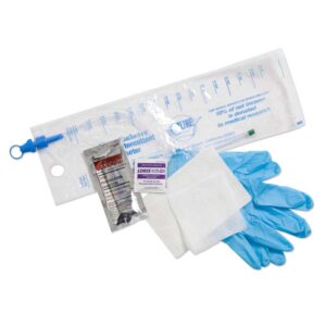 CS14C Cure Medical Coudé Closed System Catheter Kit