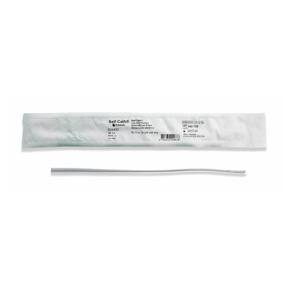 Coloplast Pediatric Luer End Catheter 10 French
