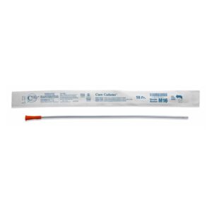 Cure Male Straight Uncoated Catheter 16 Fr