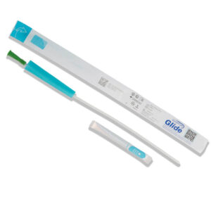 gentlecath glide male hydrophilic catheter with feelclean technology and guide sleeve