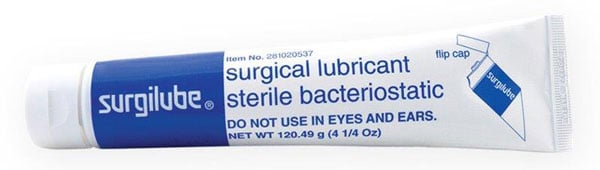 surgilube bacteriostatic catheter lubricating jelly