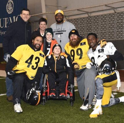 the malecs with the pittsburgh steelers