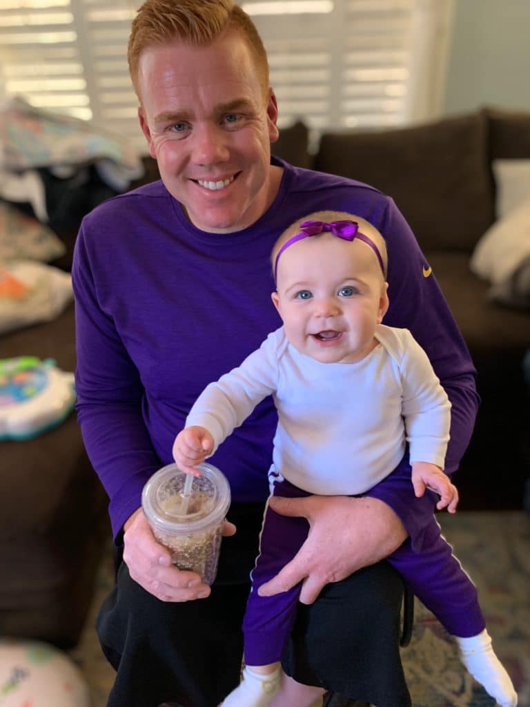 brendan with his daughter