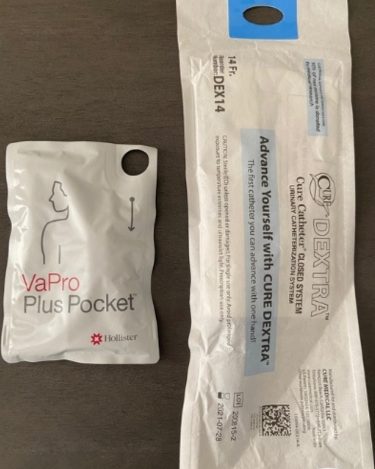vapro plus pocket vs cure dextra catheter size comparison