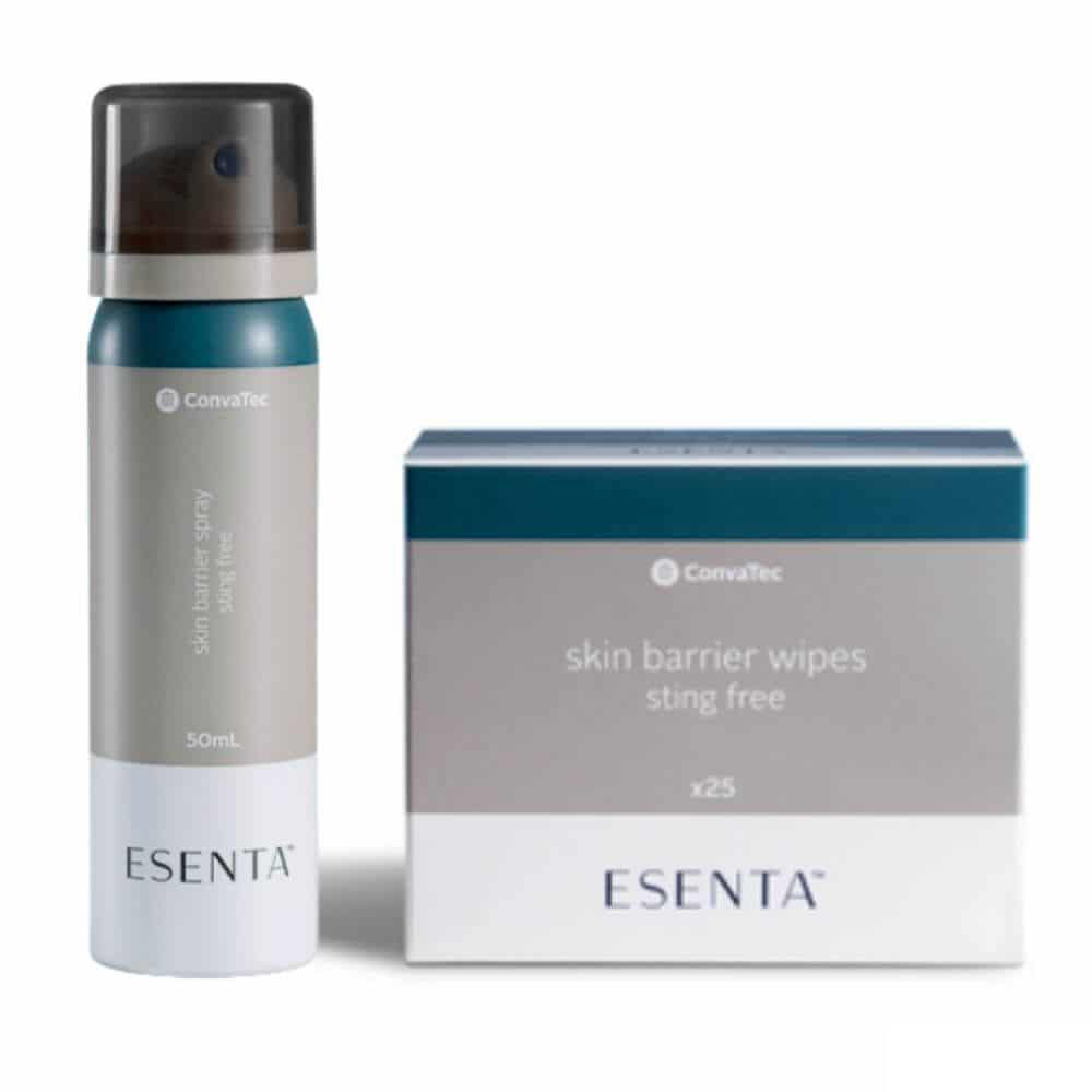 Esenta Sting-Free Barrier Wipes and Spray