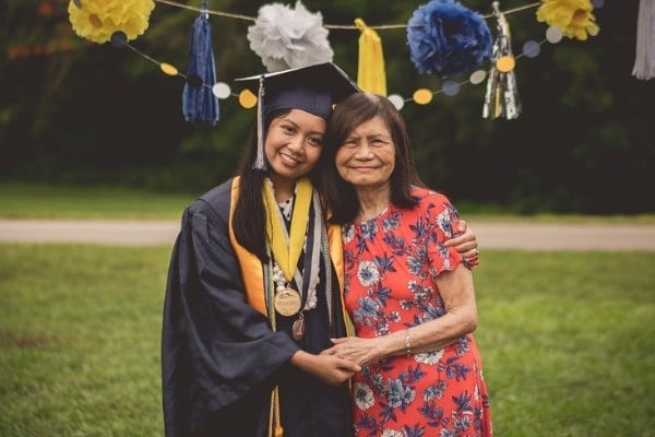 Samantha and her grandmother