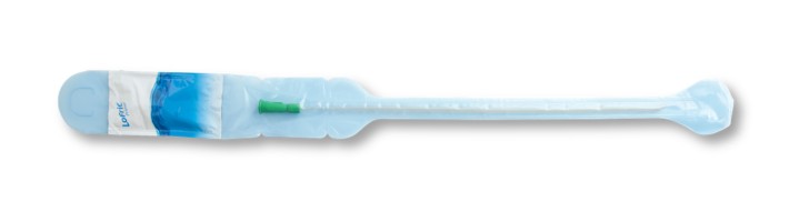 lofric primo male hydrophilic catheter with integrated water packet