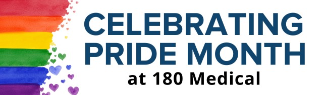 celebrating pride month with 180 medical employees