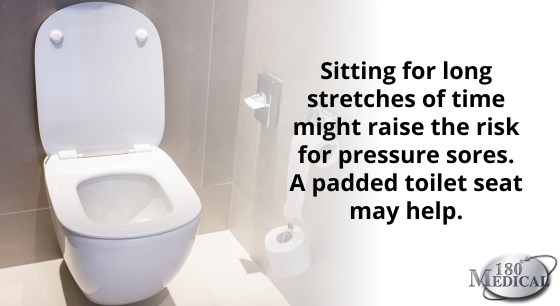 make sure your toilet seat is comfortable