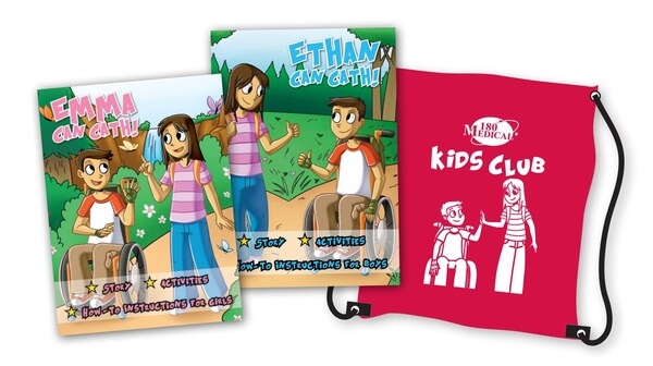 180 Medical Kids Club Bag and Ethan and Emma Storybooks
